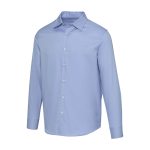 Men’s long-sleeve cotton twill shirt 185 g/m² Elevate light blue colour