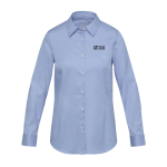 Women’s long-sleeve cotton twill shirt 185 g/m2 Elevate main view
