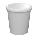 Reusable espresso cup with lid Americano® Piccolo 100ml white colour