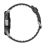 Smartwatch with AMOLED display and GPS function Prixton SWB33 black colour side view