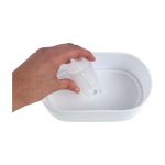 4-in-1 aroma humidifier with 12W speaker Prixton Connected white colour fourth view