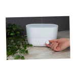 4-in-1 aroma humidifier with 12W speaker Prixton Connected white colour lifestyle image 2