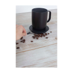 Smart plastic temperature control mug Prixton Tempo 300 ml black colour second view