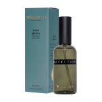 Glass room spray with three unique fragrances WELLmark 100ml black colour