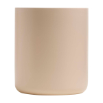 Soya wax scented candle with 3 different aromas 210g WELLmark beige colour second rear view