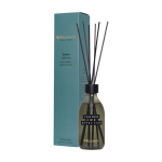Glass reed diffuser made in the EU with multiple fragrances 200 ml black colour second view