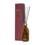 Glass reed diffuser made in the EU with multiple fragrances 200 ml garnet colour second view