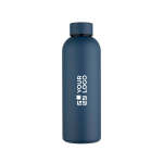 Recycled stainless steel bottle with matte finish 750ml main view