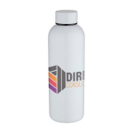 Recycled stainless steel bottle special for sublimation 750ml white colour
