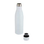 Stainless steel thermal bottle for sublimation 500 ml white colour second view