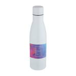 Stainless steel thermal bottle for sublimation 500 ml white colour