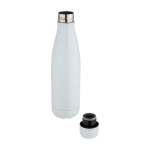 Stainless steel bottle with special sublimation coating 500 ml white colour second view