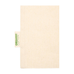 Organic cotton tote bag with spacious compartment 7L 140g/m² natural colour close-up view 2