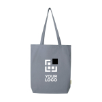 Organic cotton tote bag with wide base 10L 270gsm main view