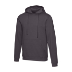 Unisex hoodie with brushed interior 280g/m2 Elevate grey colour