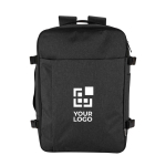 Recycled polyester cabin laptop backpack 25L 17” main view