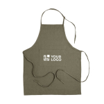 Handwoven recycled cotton apron for events Originalhome main view