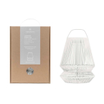 Portable recycled plastic lampshade for Originalhome lamp light grey colour