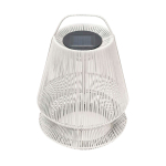 Portable recycled plastic lampshade for Originalhome lamp light grey colour second view