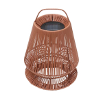 Portable recycled plastic lampshade for Originalhome lamp desatured red colour second view