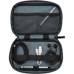 Tech accessories organiser bag with zip, 1 L bondi blue colour second view