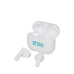 Bluetooth earphones with compact charging case up to 4h main view