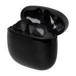 Bluetooth 6.0 earphones with charging case and Type-C cable black colour third view