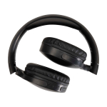 Foldable wireless headphones with mic and Bluetooth 5.3 black colour second view