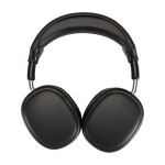 Wireless Bluetooth 6.0 earphones with microphone, 12h black colour second front view