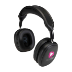 Wireless Bluetooth 6.0 earphones with microphone, 12h black colour pad printing view