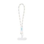 Smartphone wrist strap with adjustable strap and insert for phone case main view