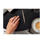 Timeless lacquered blue ink ballpoint pen Waterman Hemisphere M grey colour lifestyle image