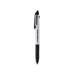 3-in-1 pen with stylus and 3 ink colours in metallic finish main view