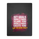 Faux leather A4 clipboard with magnetic clip and lined sheets black colour