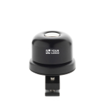 Bike bell tracker compatible with Apple and Android IPX5 black colour printing view