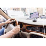 Universal magnetic 360° mount ideal for mobile and hands-free use black colour ambient view 2