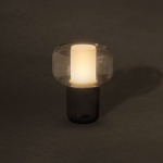 Eco lamp with portable speaker and BT 5.3 10W 2,000 mAh black colour ninth view