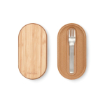 Black & Blum 1L airtight lunch box set with chopping-board lid grey colour tenth view