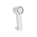Eco portable fan with rechargeable battery 2W 1,200 mAh white colour