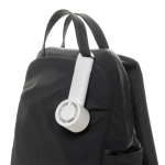 Eco portable fan with rechargeable battery 2W 1,200 mAh white colour third view