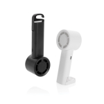 Eco portable fan with rechargeable battery 2W 1,200 mAh white colour general view