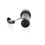 Compact eco rechargeable torch with cord 1W 500 mAh black colour fifth view