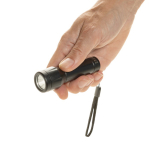 Compact eco rechargeable torch with cord 1W 500 mAh black colour sixth view