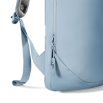 Slim urban laptop backpack with 15L capacity Bobby Air 16” blue colour view 11