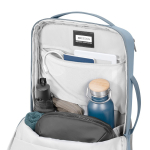 Slim urban laptop backpack with 15L capacity Bobby Air 16” blue colour view 18