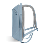 Slim urban laptop backpack with 15L capacity Bobby Air 16” blue colour sixth view