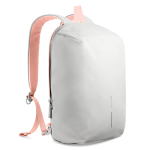 Convertible anti-theft zip backpack, 22L, 16” pink colour