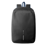 Convertible anti-theft zip backpack, 22L, 16” navy-blue colour second view