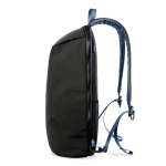 Convertible anti-theft zip backpack, 22L, 16” navy-blue colour fifth view