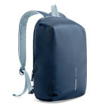 Convertible anti-theft zip backpack, 22L, 16” light blue colour